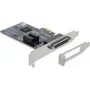 DELOCK CAN 2.0 / CAN FD PCIe liidesekaart, 2 x D-Sub 9-pin, kuni 8 Mbps, isolatsiooni ja liigpingekaitsega