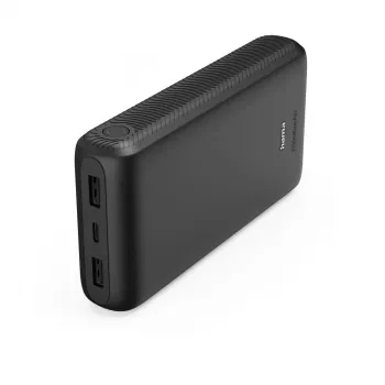 Hama Power Pack New Performance 20 20000 mAh, 2 USB-C, USB-A, antratsiit