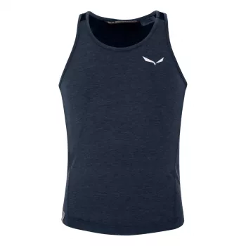 Salewa Agner Hybrid Tank laste varrukateta aluskiht - Navy Blazer Melange 104-116 cm