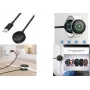 LogiLink PA0381 Traadita induktsioonlaadimiskaabel Samsung Galaxy Watch jaoks, must, 1 m