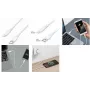 LogiLink CU0255 USB 2.0 kaabel, USB-A USB-C-le, 3 m, valge, 480 Mbps, andme- ja laadimiskaabel