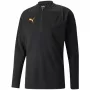 PUMA meeste individualFINAL 1/4 tõmblukuga treeningpluus must