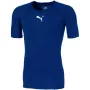Puma LIGA aluskiht lühikeste varrukatega meeste T-särk, tumesinine (Peacoat Blue), XL