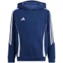 adidas Tiro 24 Kapuutsiga dressipluus mereväesinine IR7504 116cm