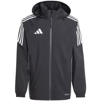 adidas Tiro 24 Rain meeste jalgpallijakk must valge IJ7390 M