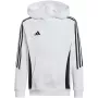 adidas Tiro 24 Kapuutsiga dressipluus noortele valge IR7506 suurus 152