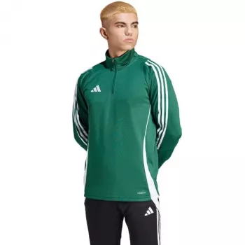 adidas Tiro 24 treeningpluus meeste dressipluus roheline-valge IS1040 2XL