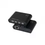 LogiLink USB 2.0 Cat.5 Extender 4 pordiga jaamaga, 50 m, must