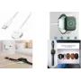 LogiLink PA0379 Induktiivne laadimiskaabel Apple Watchile, valge, 1 m