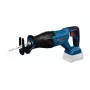 Bosch Professional GSA 18V-280 juhtmeta saag 06016D1000 18 V harjata EC-mootor, ilma tööriistata saelehe vahetus, LED-töövalgus