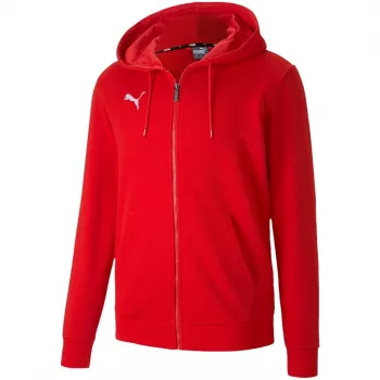 PUMA teamGOAL 23 Casuals Kapuutsiga Jope Punane 656708 01