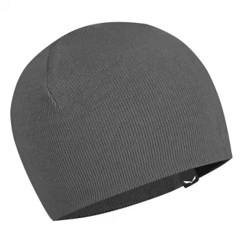 Salewa Pure Reversible Wool Beanie villane müts, Black Out, unisex