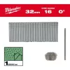 Milwaukee 16 Gauge 25 mm Sirged Brad naelad M18 FN16GS jaoks (5000 tk pakend)