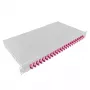 LogiLink F24LC4G 24-pordiline LC Duplex fiiberoptiline jaotuspaneel, 1U 19 inch riiulikinnitus, hall teras
