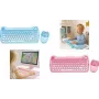 LogiLink Kids Keyboard 2.4G Combo Set, Roosa