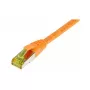 Synergy 21 S217687 Cat6A S/FTP Patch-kaabel, 1m, oranž, LSZH, 500MHz, 10Gbps