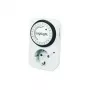 LogiLink mehaaniline taimer ET0001, igapäevane programmeeritav, 16A/3680W, 230V, tüüp F Schuko, valge