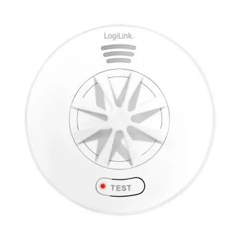 LogiLink SC0232 Soojusandur Valge 85 dB Alarm Class A1 54-65°C Patareitoidega