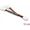Delock Y-ventilaatori kaabel 1 x 3 Pin emane kuni 2 x 3 Pin isane 10 cm