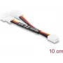 Delock Y-ventilaatori kaabel 1 x 3 Pin emane kuni 2 x 3 Pin isane 10 cm