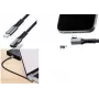LogiLink USB 3.2 Gen 2 USB-C to USB-C nurkkaabel, 0,5m, 10Gbps, 100W PD, 4K video, must/hall (CU0270)