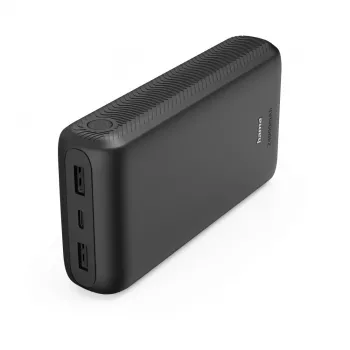 Hama Power Pack New Performance 24 24000 mAh Power Bank, 2 USB-C, USB-A, Antratsiit