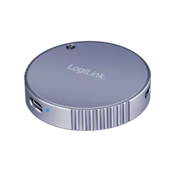 LogiLink USB 3.2 Gen2x1 SSD-korpus USB-C to PCIe NVMe, 100W PD, magnetiline
