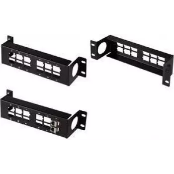LogiLink 10-tolline Keystone jaotuspaneel, 12 pordiga, must RAL 9005, 1.5U, teras, varjestamata