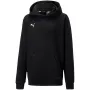 PUMA teamGOAL 23 Casuals kapuutsiga dressipluus Jr - Puma Black
