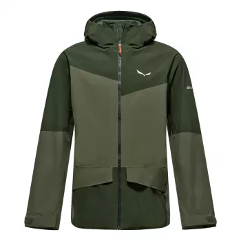 Salewa meeste Puez GTX 2L kõvakestaga jope, tumedaoliiv, suurus L