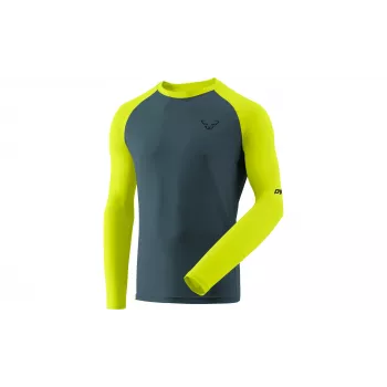 Salewa Dynafit Alpine Pro pikkade varrukatega jooksusärk meeste Ultra Yellow suurus L