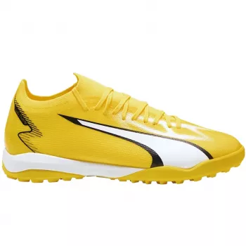 PUMA Ultra Match TT jalgpallisaapad - Puma Black/Puma White/Ultra Orange - UK 9 (EU 43)