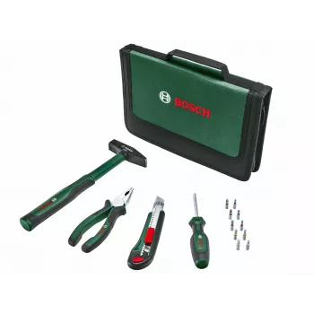 BOSCH Easy Starter 14-osaline käsitööriistade komplekt kohvriga