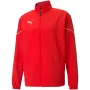 PUMA teamRISE Sideline meeste täispikkuses tõmblukuga jope, punane, suurus S