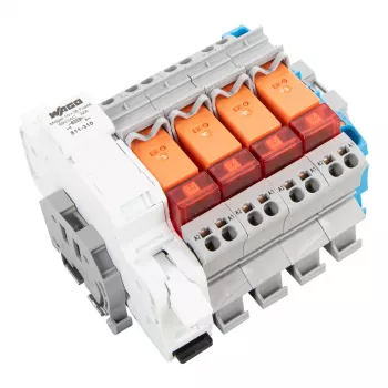 WAGO 821-507 Liidesrelee moodul, 24 V DC, 1 vahetuskontakt, Push-in CAGE CLAMP, Westnetz nõuetele vastav
