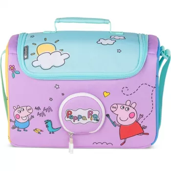 Tonies HörSpiel Transporter - Peppa Pig hoiukott Tonieboxile ja Tonies kujukestele, roosa