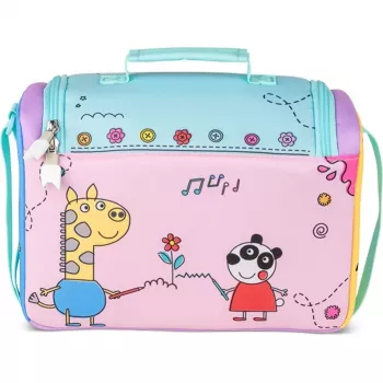 Tonies HörSpiel Transporter - Peppa Pig hoiukott Tonieboxile ja Tonies kujukestele, roosa