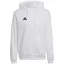 adidas Entrada 22 Meeste dressipluus Kapuutsiga Valge HG6302 2XL