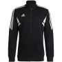 adidas Condivo 22 Track Jope meeste must Slim Fit täispikk tõmblukk AEROREADY Primegreen taaskasutatud polüester HA6252