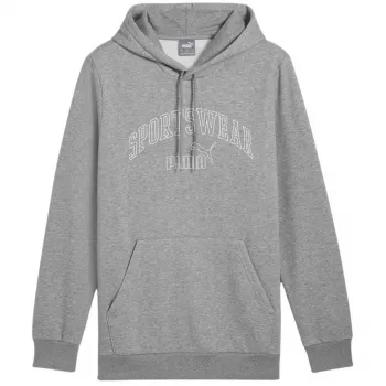PUMA Essentials+ Logo LAB Gradient Hoodie FL Grey meeste fliisist pullover, suurus L