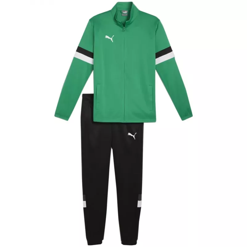 PUMA meeste Team Rise dress Pepper Green ja Puma Black suurus S