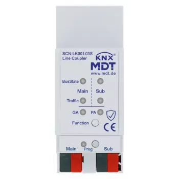 MDT SCN-LK001.03S KNX liini/ala sidur andmeturbe ja puhverserveri funktsiooniga