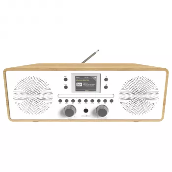 Reflexion HRA21DAB+ Valge DAB+ FM kapialune raadio CD-mängijaga, kahekordne äratus, kaugjuhtimispult