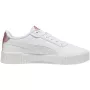 PUMA Carina 2.0 GirlPower naiste tossud - Valge/Must/Roosa - EU 37