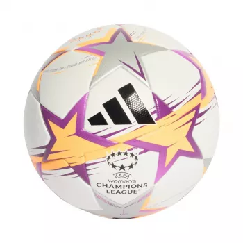 adidas UCL Women's League 26/27 League Stage jalgpall suurus 4 Valge/Oranž/Hõbe KE5142