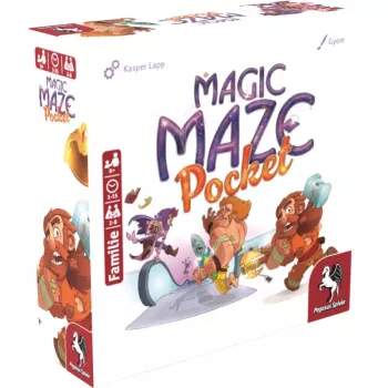 PEGASUS Magic Maze Pocket kooperatiivne reaalajas labürindimäng, 1-4 mängijat, vanusele 8+, 15 minutit