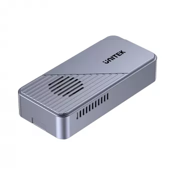 UNITEK USB4 M.2 NVMe SSD korpus aktiivse jahutusega, 80Gbps, ilma tööriistadeta, alumiinium, USB-C