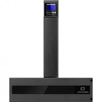 PowerWalker VFI 6000 RTG PF1 6000 VA Online Double-Conversion UPS - Rackmount/Torn, 2x IEC C19 Pistikupesa, Puhas Siinuslaine