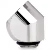 Thermal Grizzly DeltaMate Rotary 45° G1/4 Adapter - Läikiv nikkel
