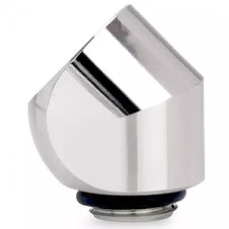 Thermal Grizzly DeltaMate Rotary 45° G1/4 Adapter - Läikiv nikkel